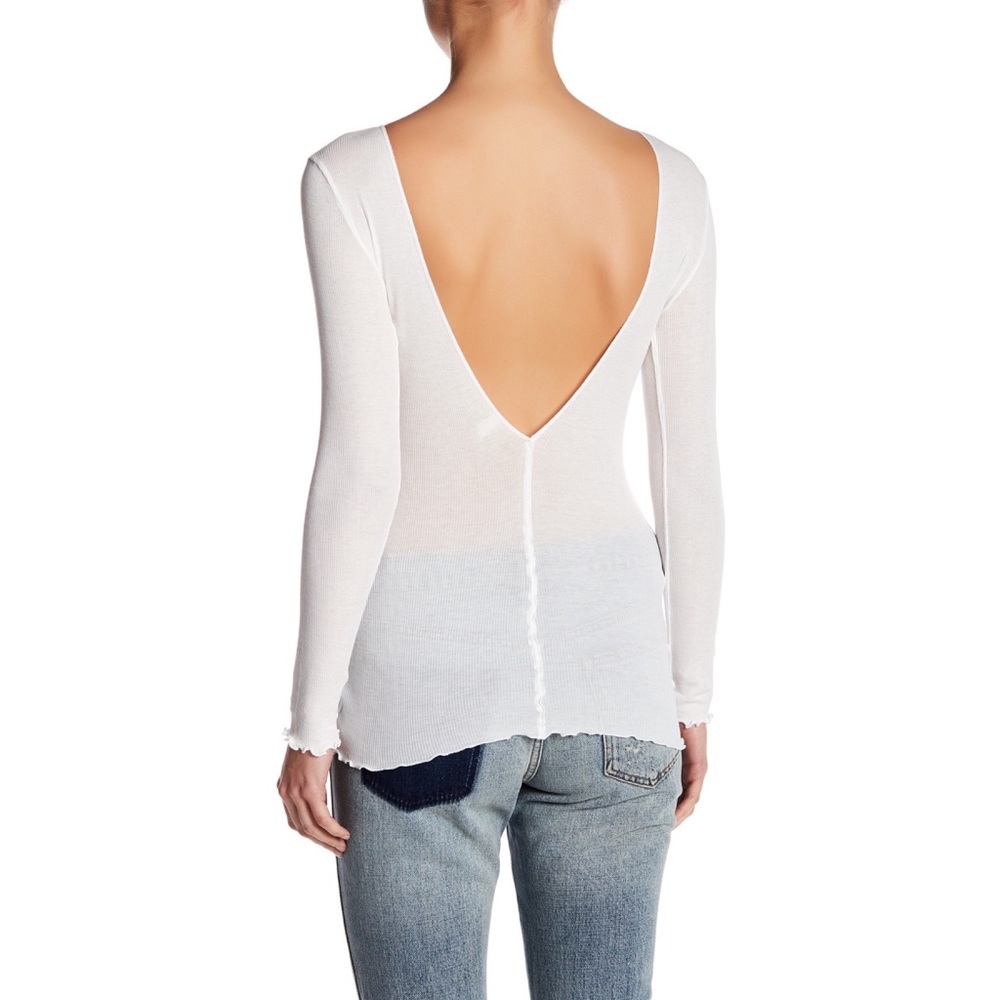 !!Intimately Free People Eyes Wide Open Ribbed Top - Picture 4 of 7